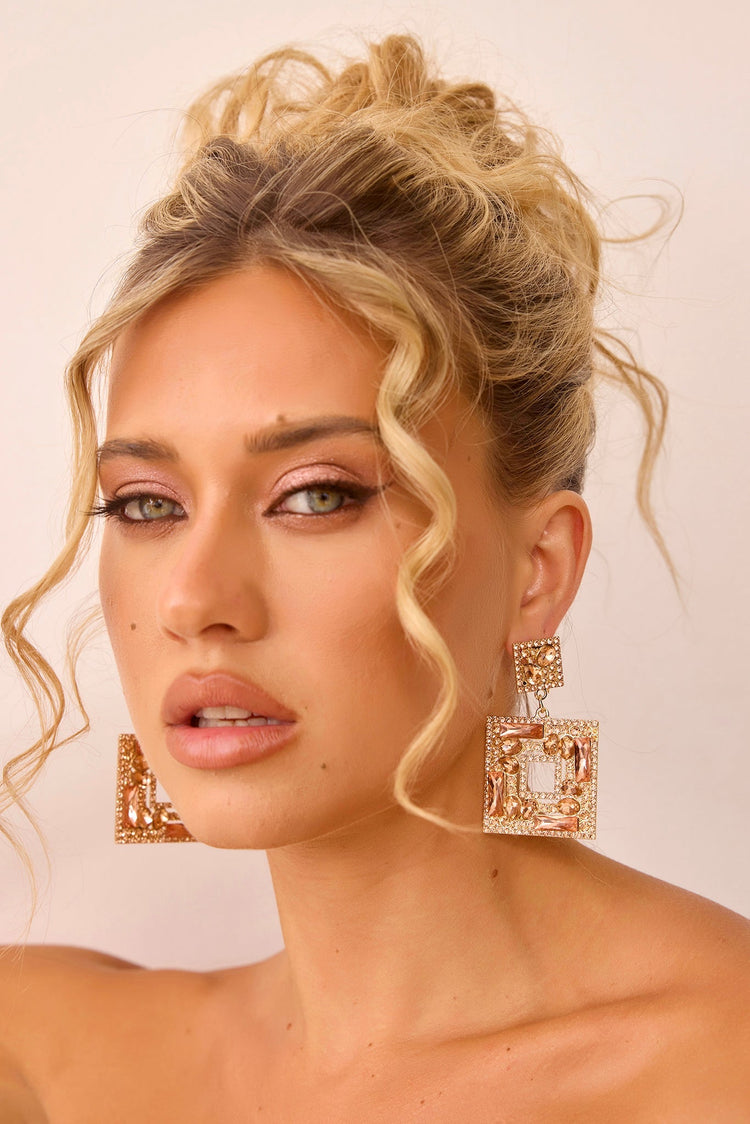 Suncather Earrings - Rose Gold for women