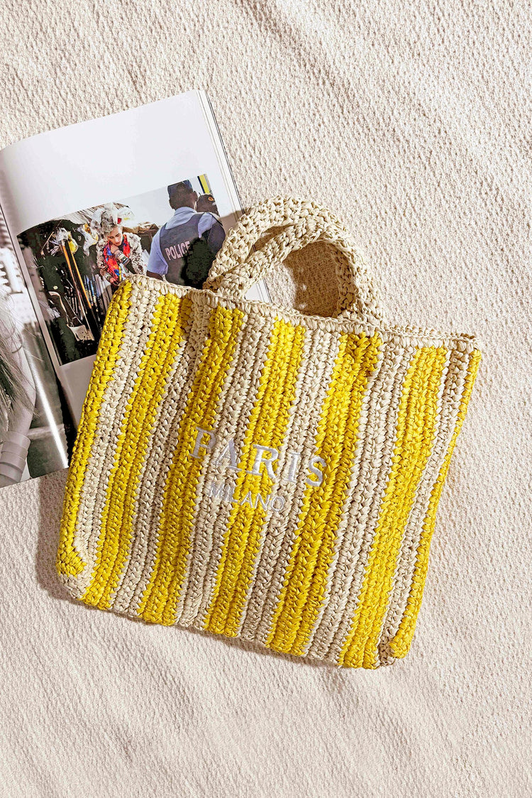 Sunlit Voyage Tote Bag - Lemon for women