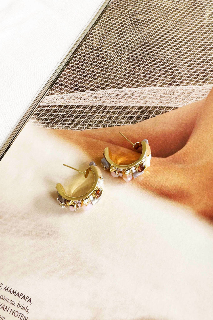 Teeny Tiny Time Earrings - Multi for women
