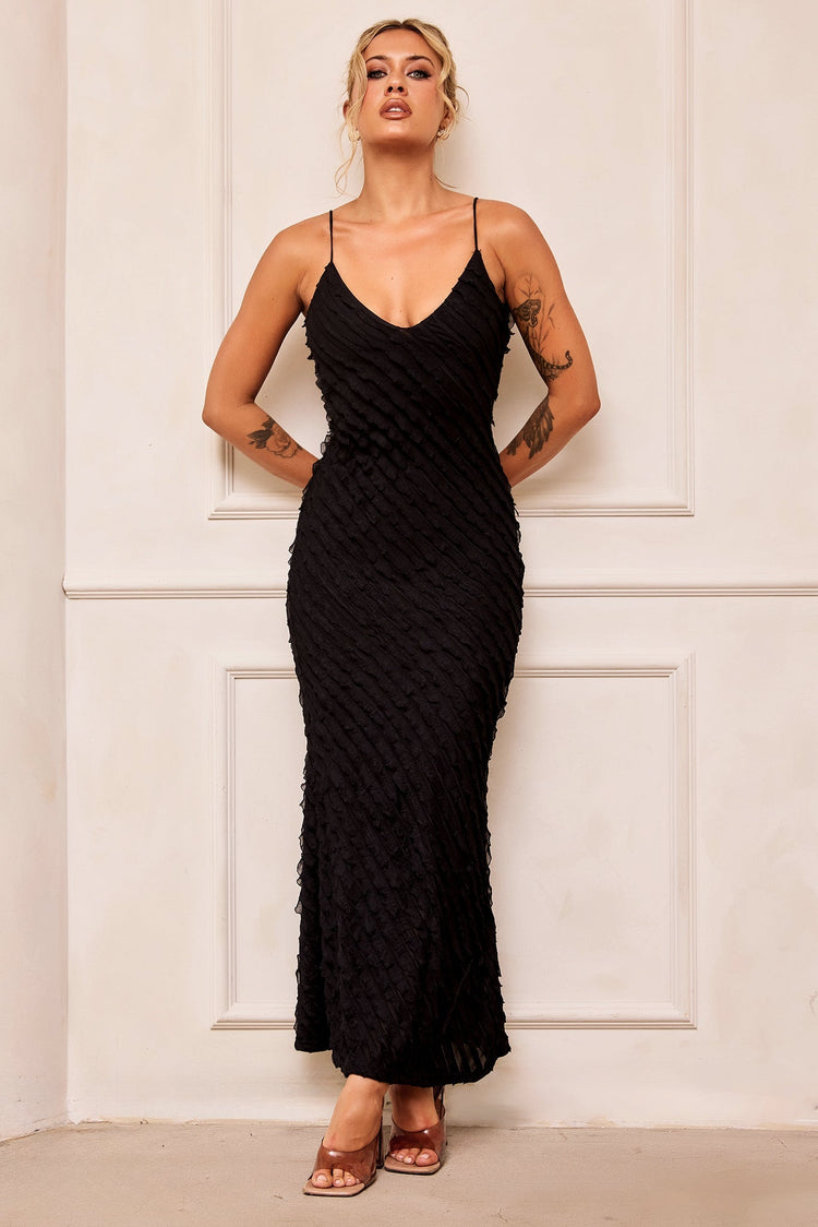 Thelma Maxi Dress - Black for women