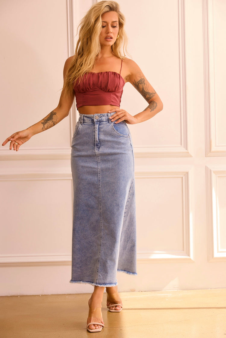 Walk On Fire Top - Antique Rose for women