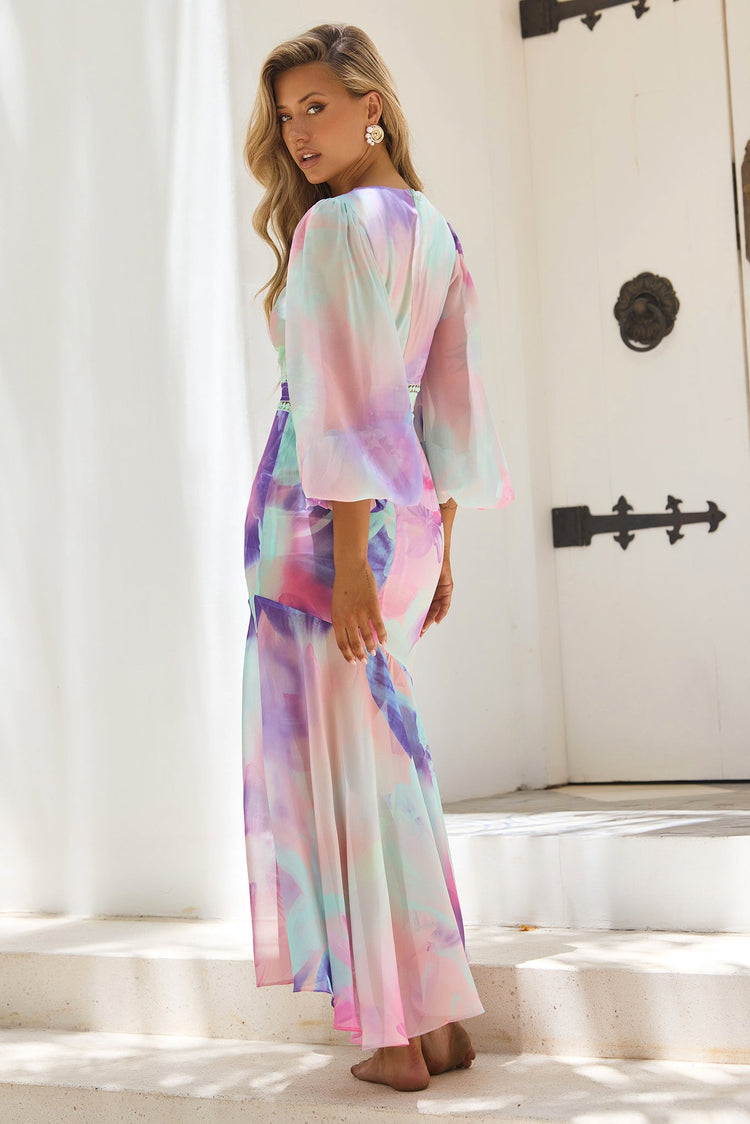 Zephine Maxi Dress - Pink Multi for women